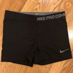 Nike ✨ Pro Combat Spandex Hot Workout Shorts
